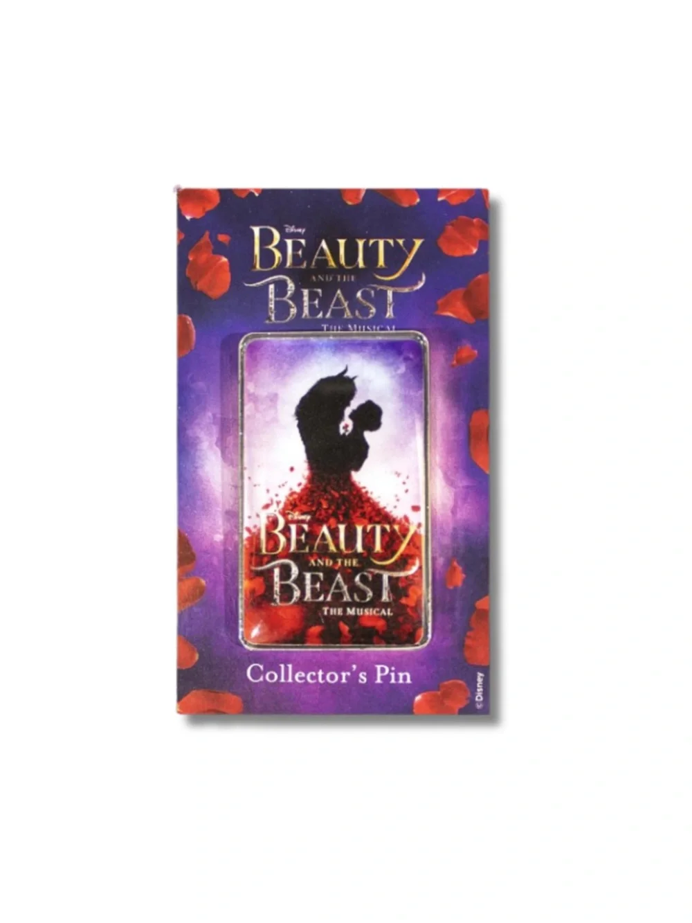 Disney Beauty and the Beast Collector Pin - Purple & Red